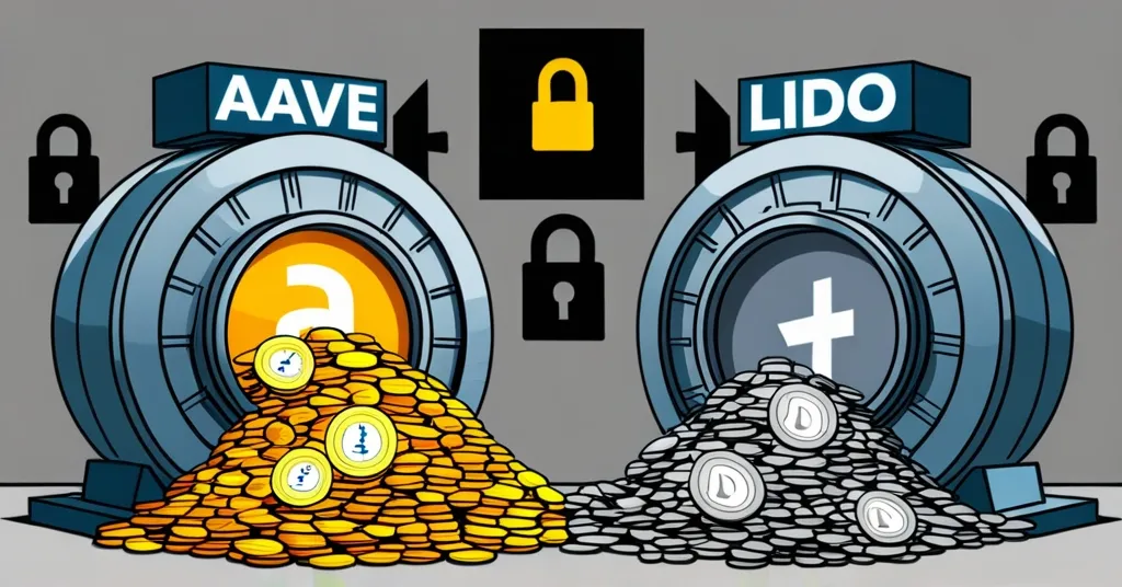 Aave and Lido Set DeFi Milestone: $170 Billion in Net Deposits Amid Challenges