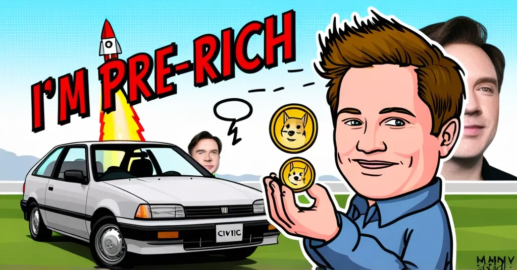 Billy Markus’s “Pre-Rich” Tweet Ignites Dogecoin Community Buzz