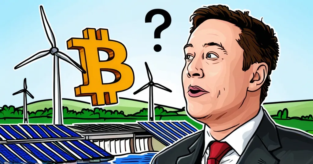 Bitcoin Hits 54% Renewable Energy: Will Tesla Resume Payments?