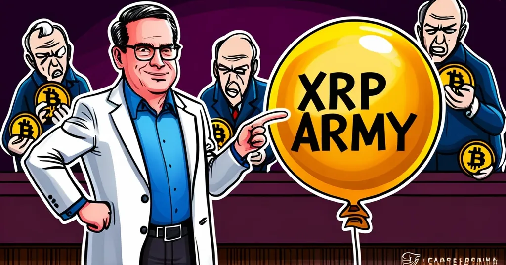 Charles Gasparino Dismisses XRP Army, Claims Insiders Benefited from Rally