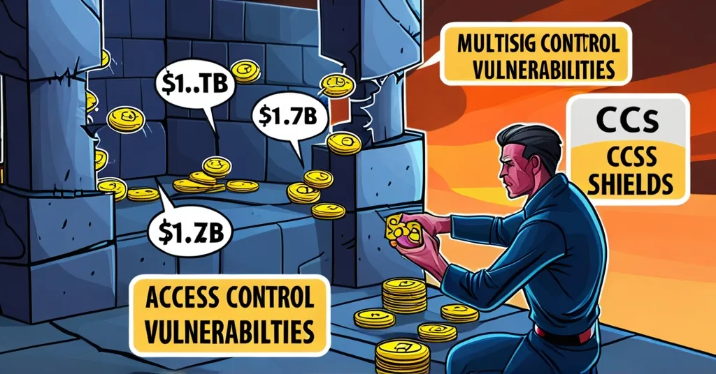 Crypto Hacks Skyrocket to $1.7B in 2024 Due to Access Control Flaws