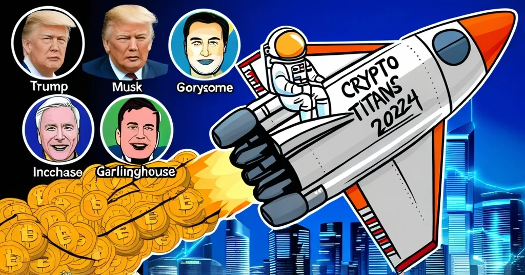 Crypto Titans: The Key Players Shaping Bitcoin’s 140% Surge and the Industry’s Future in 2024