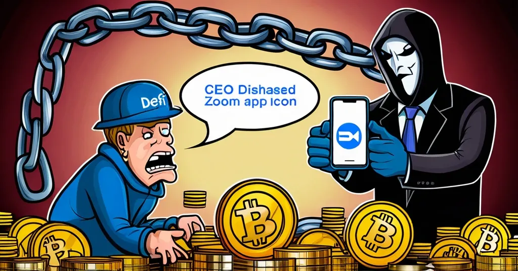 Fake Zoom App Scam Costs DeFi Miner $1 Million: Urgent Call for Crypto Security Measures