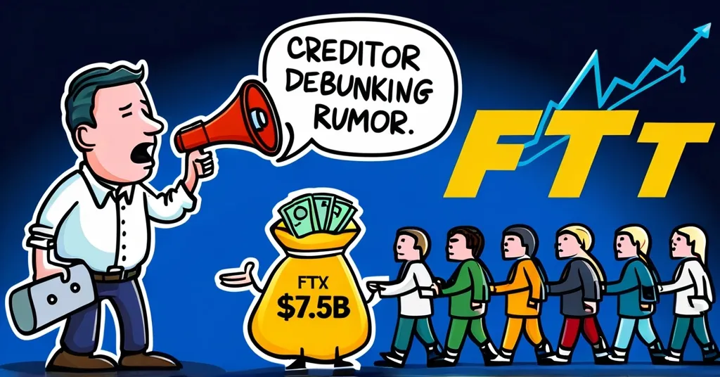 FTX Creditor Clarifies: $7.5B Payout, Not $16B, Expected by March 2025