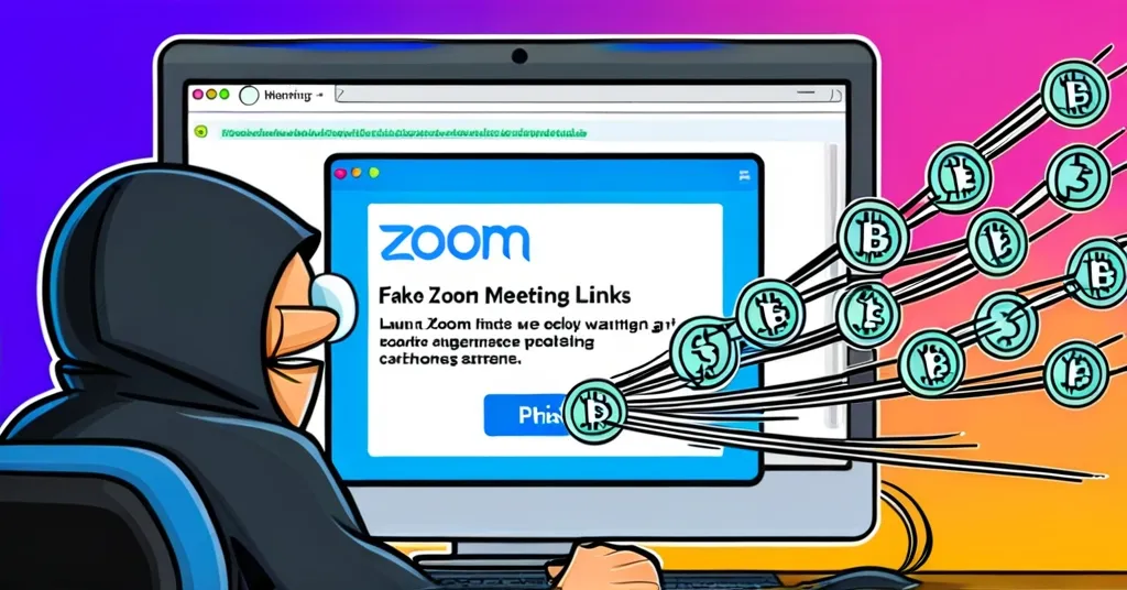 Phishing Alert: Fake Zoom Links Lead to Multi-Million Dollar Crypto Theft