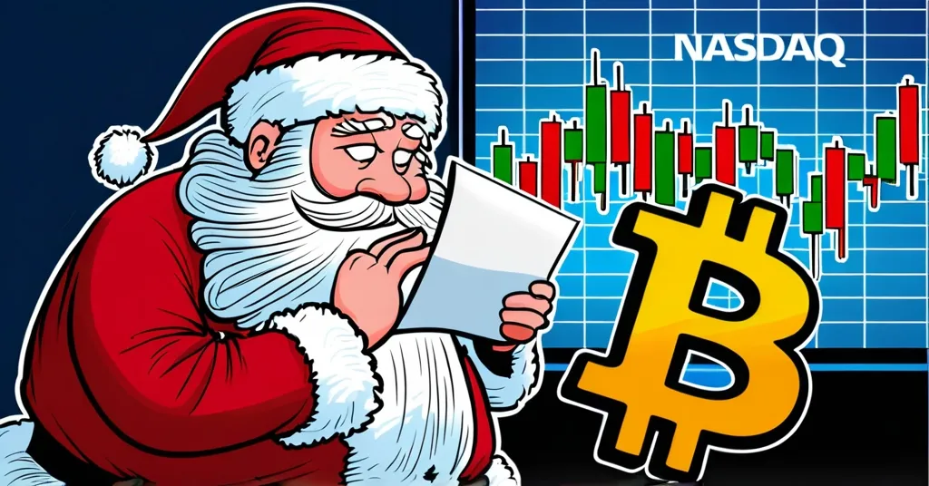 Santa Rally Fails: Stocks and Bitcoin Drop, Nasdaq Soars 31.4% in 2024