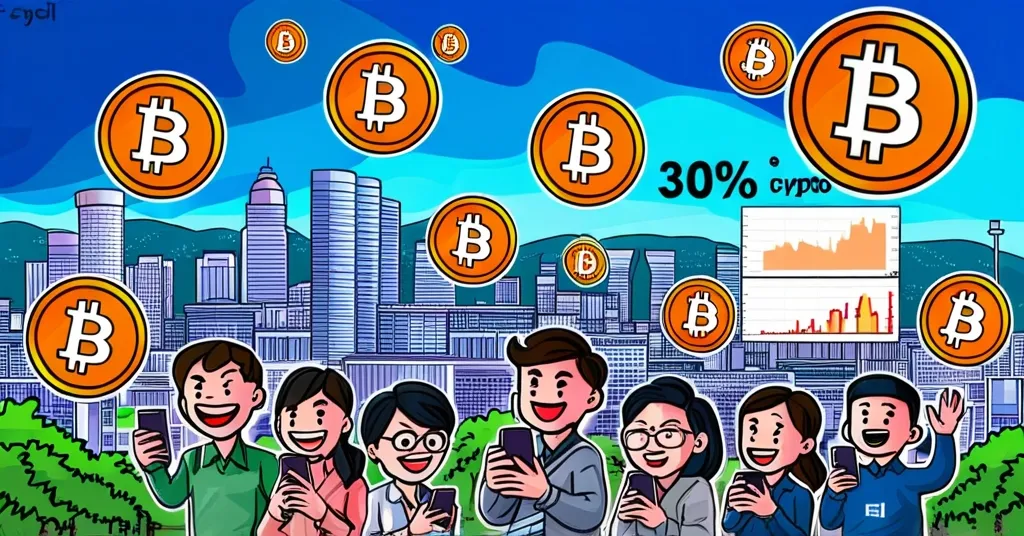 South Korea’s Crypto Boom: Over 30% of Population Invested, $79 Billion in Digital Assets