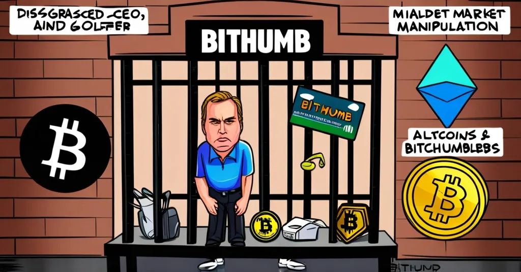 South Korean Court Jails Bithumb CEO and Golfer for Crypto Bribery and Market Manipulation