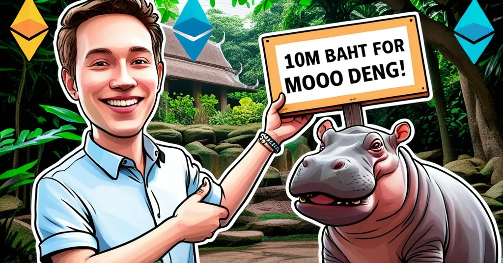 Vitalik Buterin Donates $292k to Thai Zoo, Boosting Conservation and Crypto Philanthropy