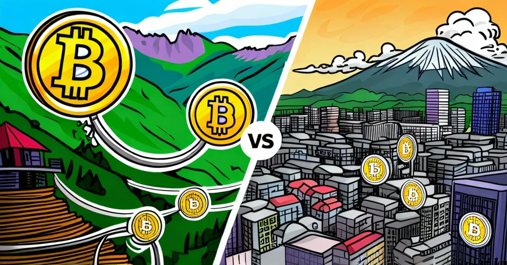 Bhutan’s Eco-Friendly Bitcoin Mining: A Sustainable Contrast to El Salvador’s Legal Tender Strategy