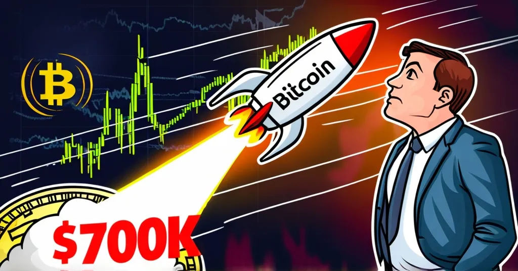 BlackRock’s Larry Fink Sees Bitcoin Hitting $700K Amid Market Volatility