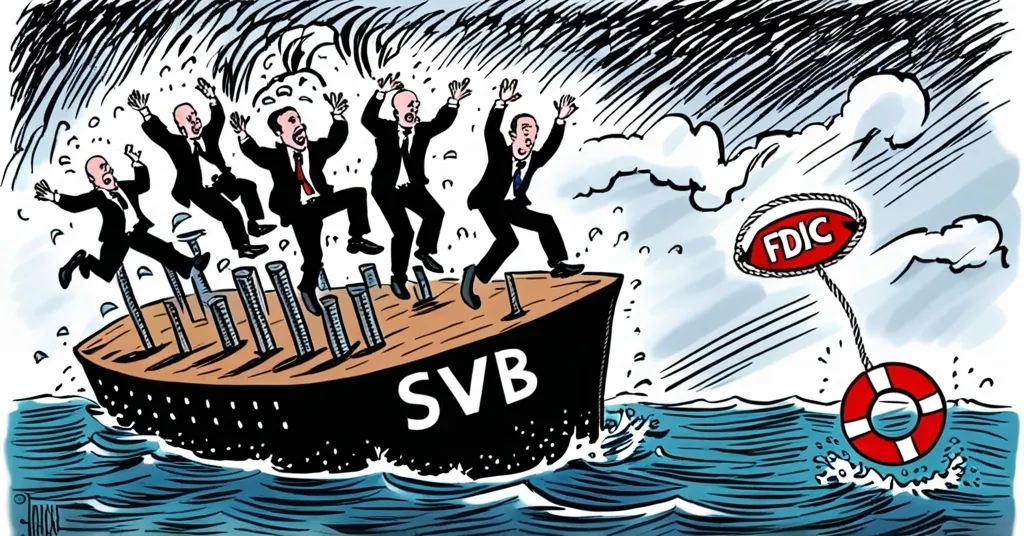 FDIC Sues 17 SVB Execs for $294M Dividend and Risky Bets Leading to Collapse