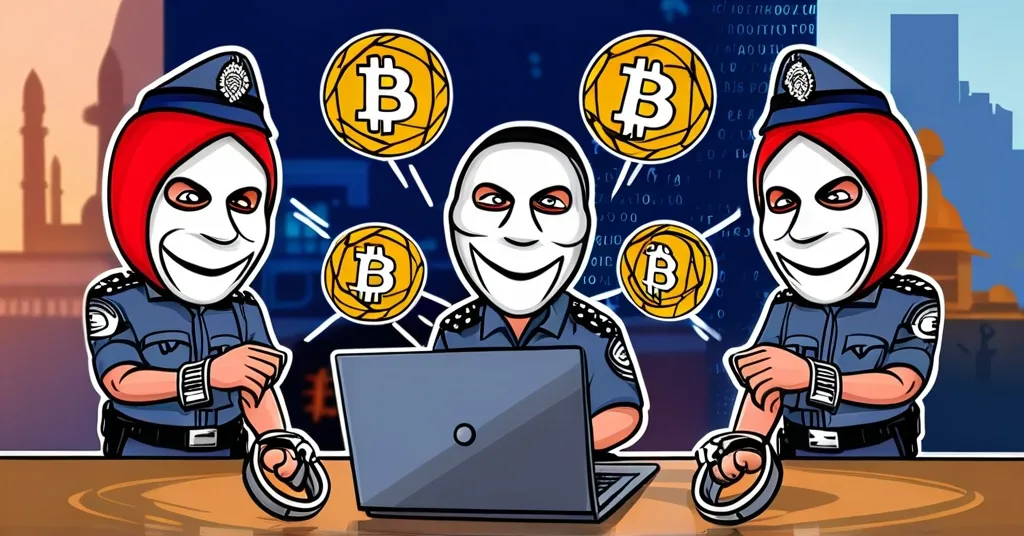 Indian Police Arrest Three in Major Crypto Scam Crackdown in Maharashtra