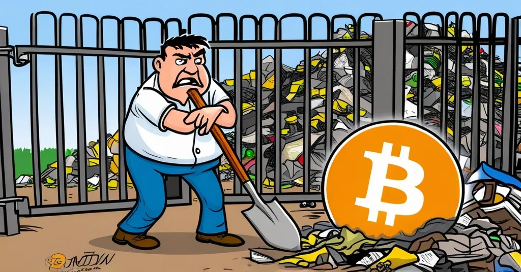 Judge Rejects $750M Bitcoin Landfill Retrieval Bid in Newport