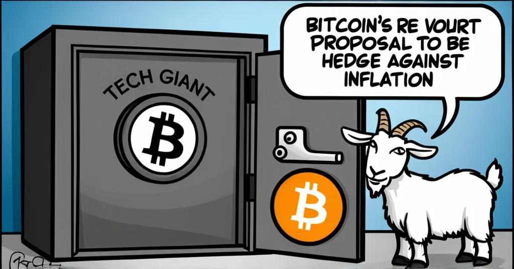 Meta Urged to Hedge $72B Cash with Bitcoin Amid Inflation Fears