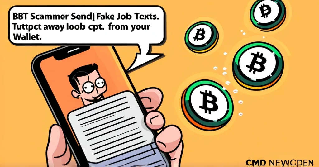 Scammers Steal $2.2M in Crypto from NY via Fake Remote Job Texts