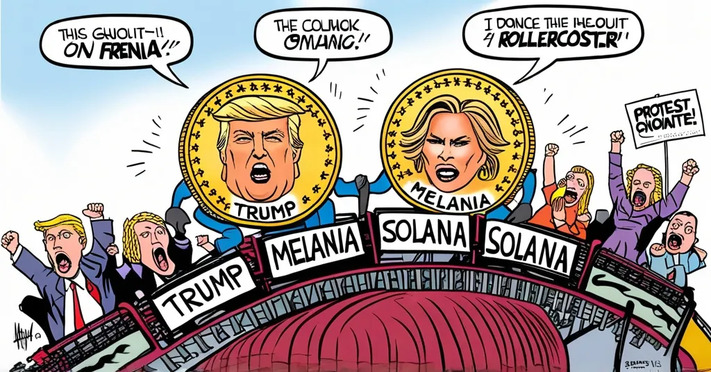 Trump Family’s TRUMP and MELANIA Tokens Cause Crypto Market Chaos