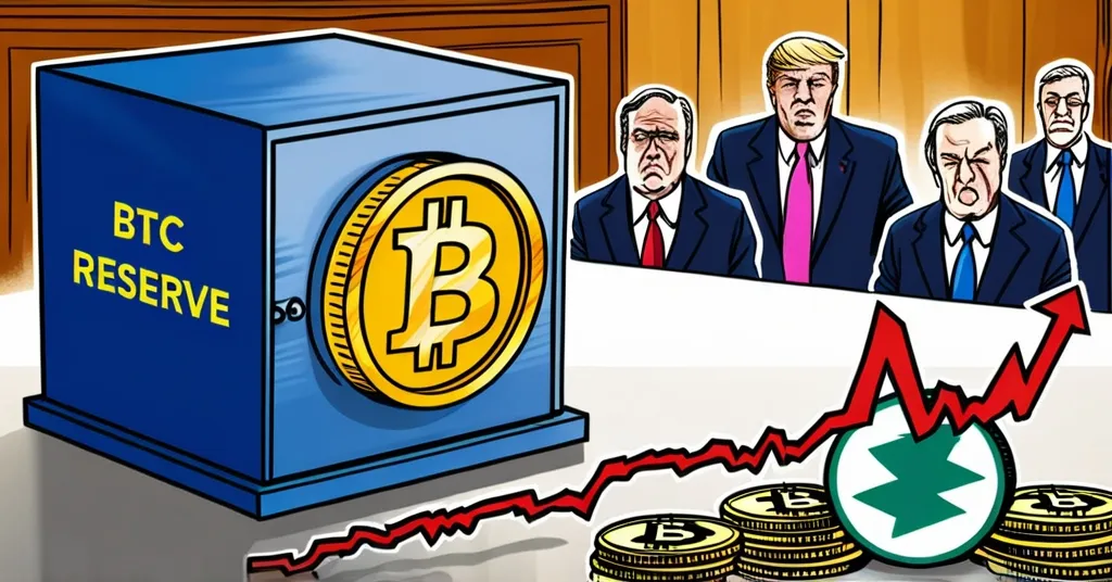 Trump’s BTC Reserve Stalls as $TRUMP Memecoin Tanks and Pardon Pleas Rise