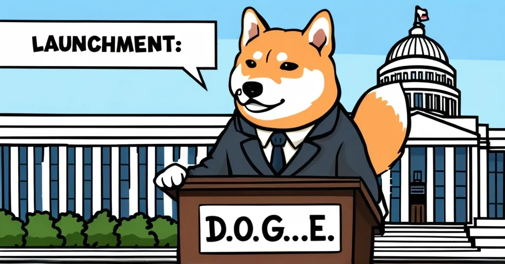 U.S. Launches D.O.G.E. with Dogecoin Logo: Elon Musk’s Efficiency Drive