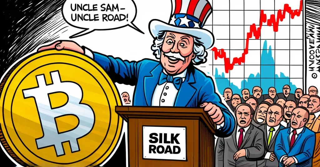 US Gov Sells $6.5B Silk Road Bitcoin Before Trump’s 2nd Inauguration, Price Dips Below $100K