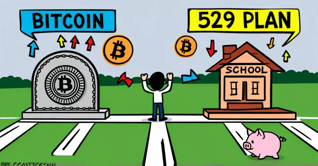 Bitcoin vs. 529 Plans: Parents Bet on Crypto for College Savings