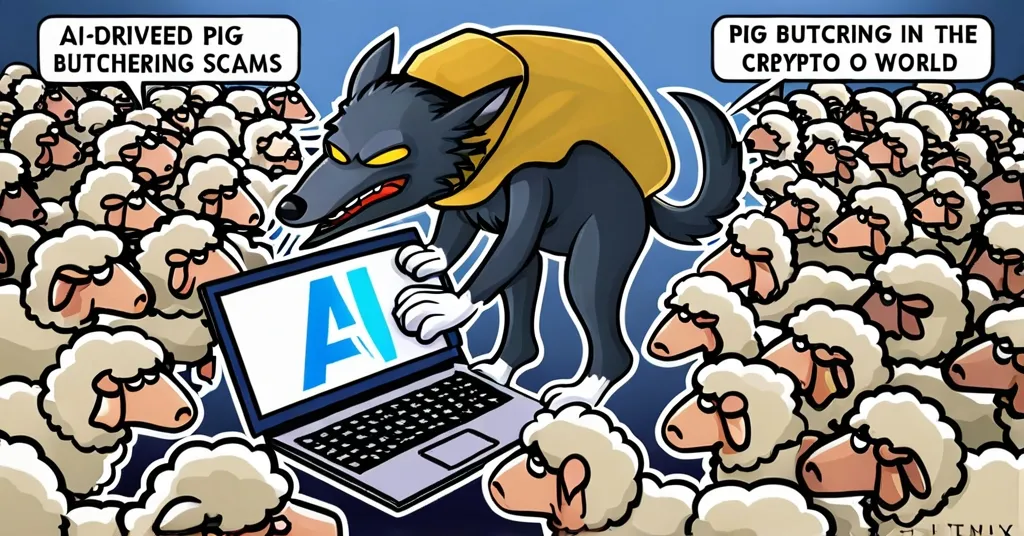 Crypto Scam Alert: Pig Butchering Soars 40% as AI Fuels Deception