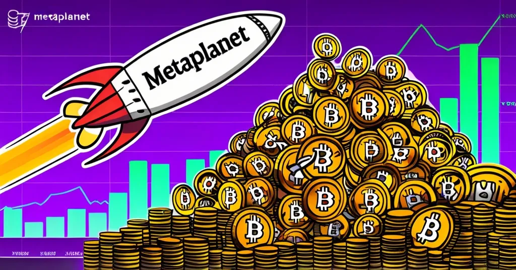 Metaplanet Targets 21,000 BTC by 2026, Stock Soars 3,600%