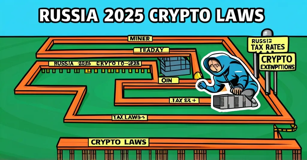 Russia’s 2025 Crypto Tax Laws: A New Era for Bitcoin and Mining