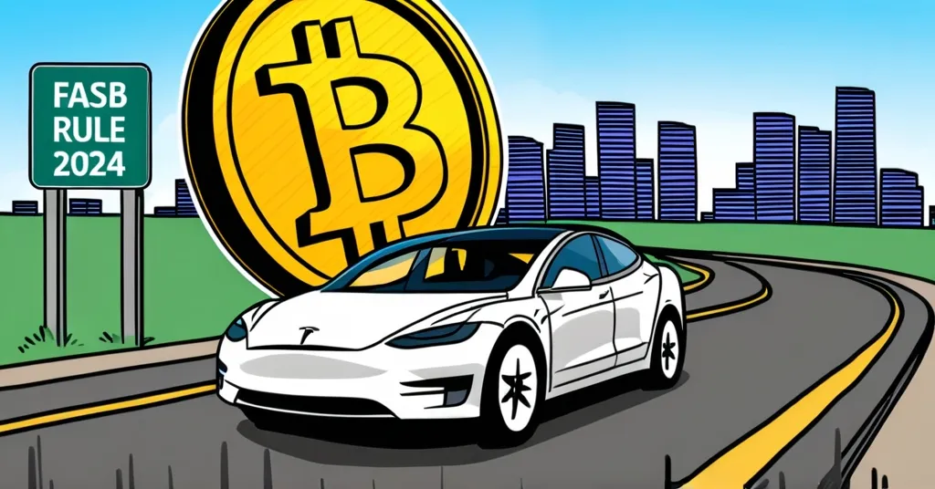 Tesla’s $600M Bitcoin Gain in Q4 2024: FASB Rule Boosts Earnings