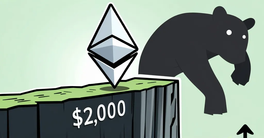 Ethereum’s $2,000 Threshold at Risk: Bearish Trends and Declining Activity