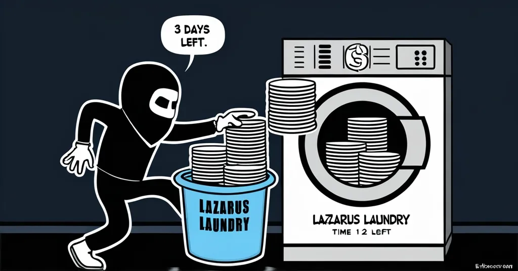 Lazarus Group’s $1.4B Bybit Hack: 62,200 ETH Moved, Full Laundry in 3 Days