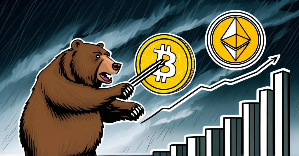 Solana’s Death Cross Looms, Dogecoin and Ethereum Plunge: Crypto Market in Turmoil