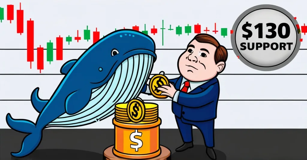 Solana (SOL) Plummets 20%: Whales Unstake Amid Bearish Market Signals