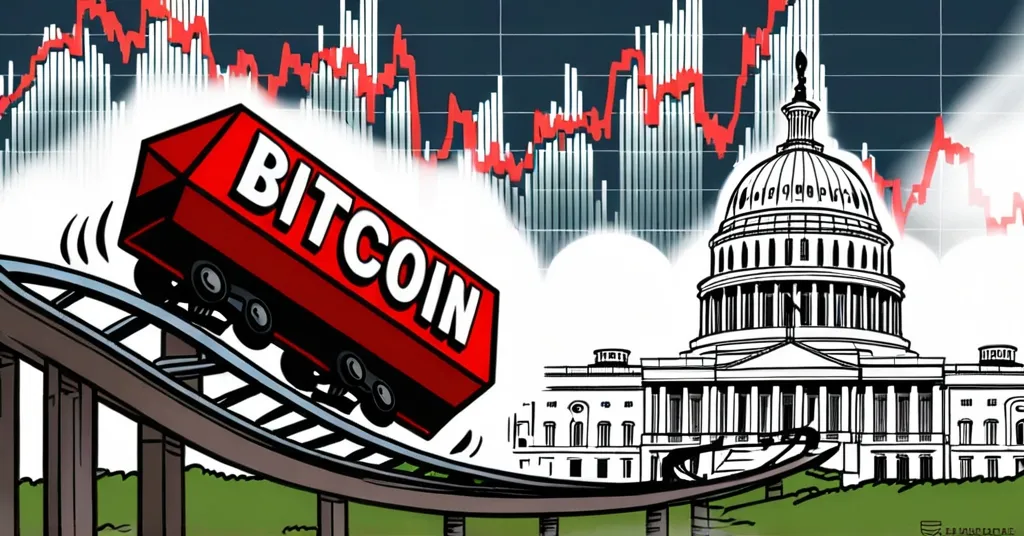 US Stock Market Crash Triggers 5% Bitcoin Drop: Analyzing Economic Impact